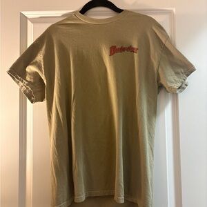 Budweiser Khaki Short Sleeve Tee